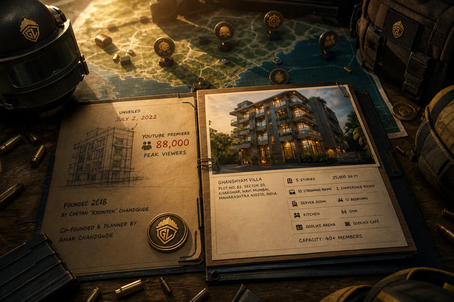 Where is the GodLike Esports bootcamp located?